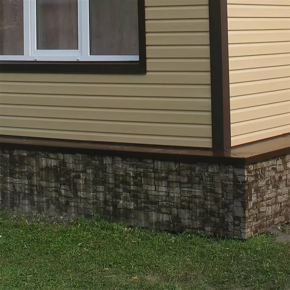 Обшивка цоколя МЕТАЛЛПРОФИЛЬ