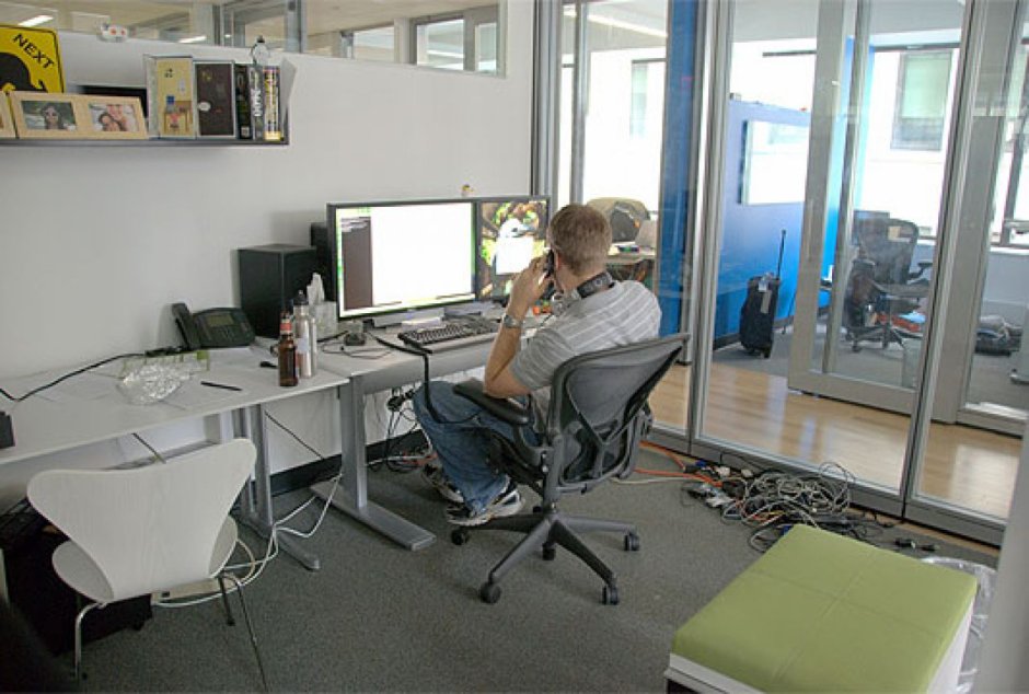 Современный офис программистов