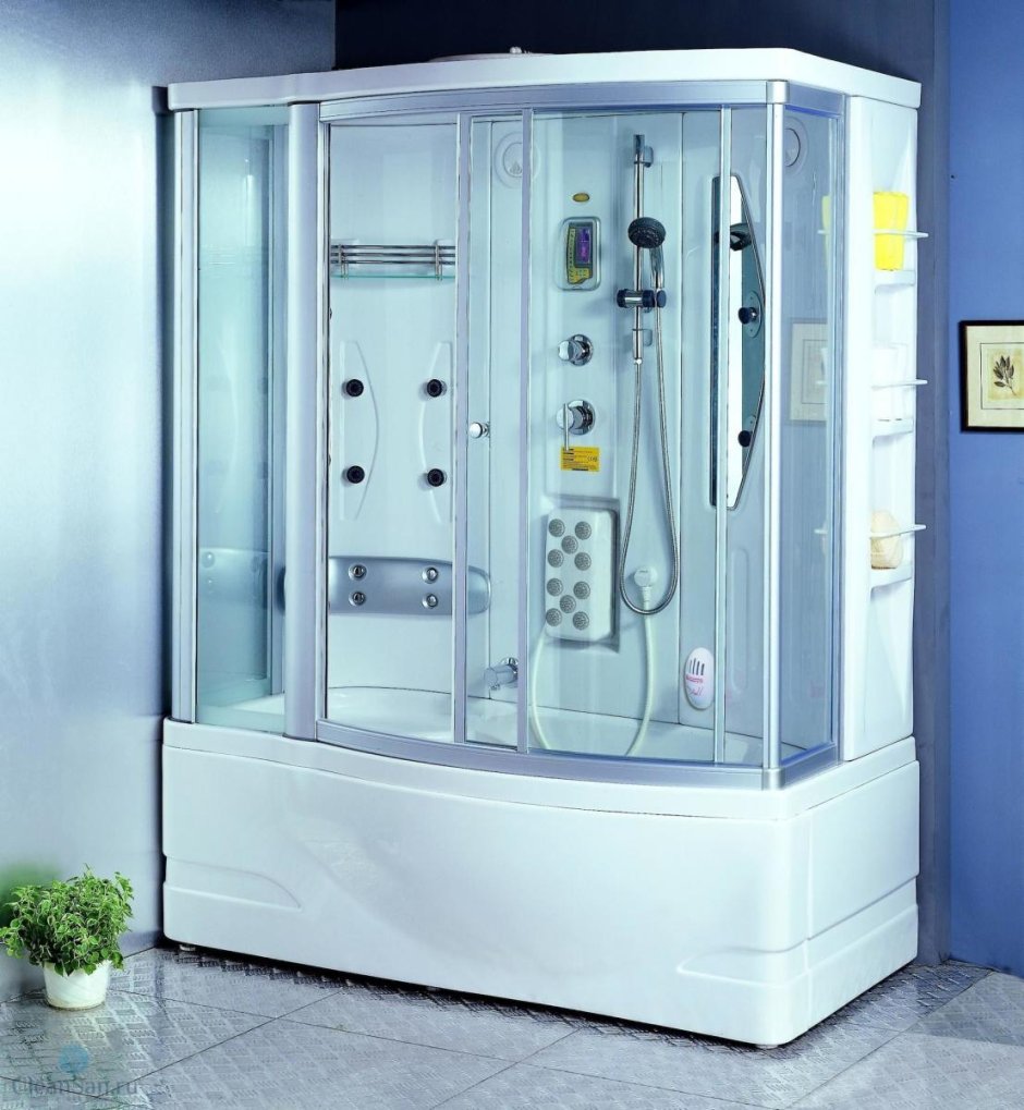 Душевая кабина модель Full Glass Shower Room ks0909 стекло 6мм