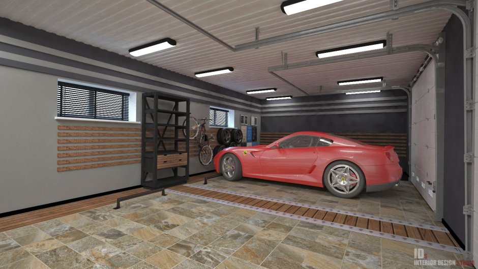 Дизайнерский гараж