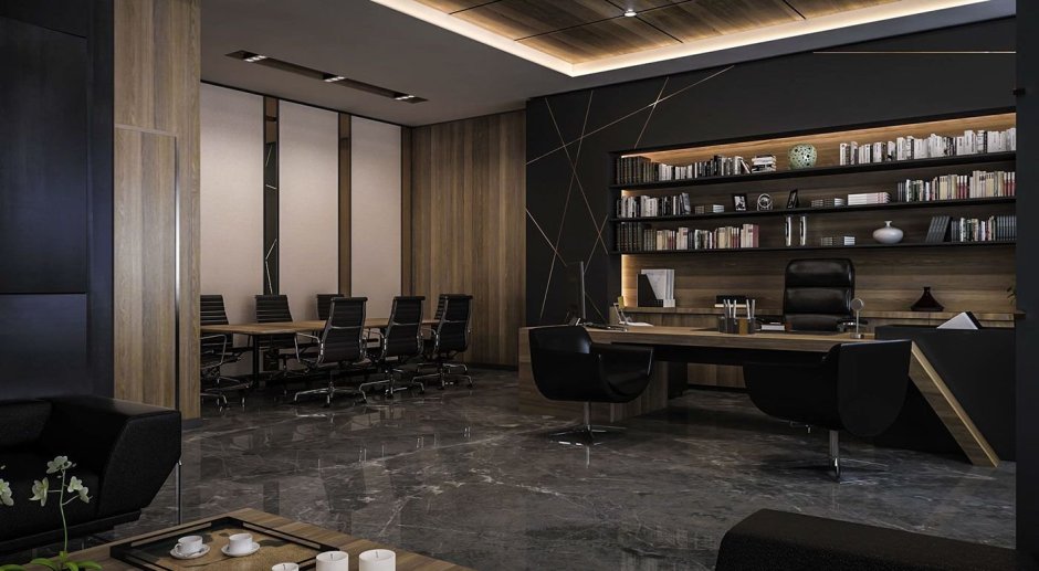 Деловой интерьер