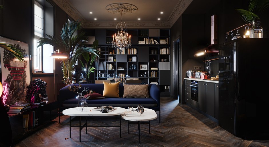 Офис в американском стиле