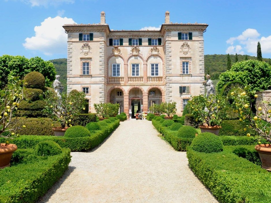 Виллы особняки Италии Тоскана