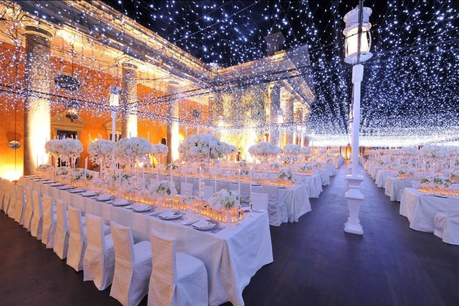 Красивые банкетные залы для свадьбы