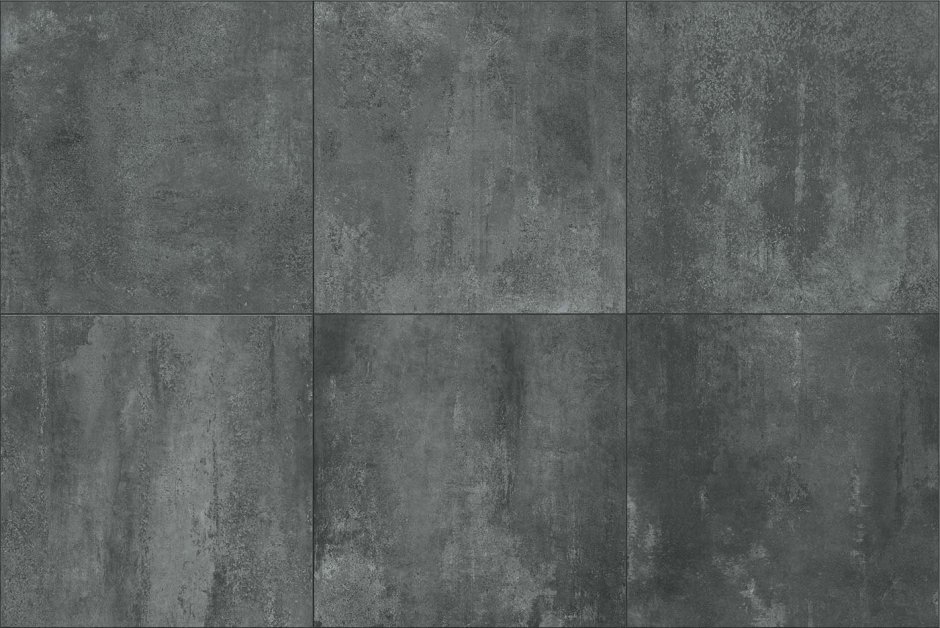 Плитка напольная бетон серый