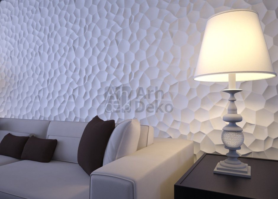 3d гипсовые панели слоуп