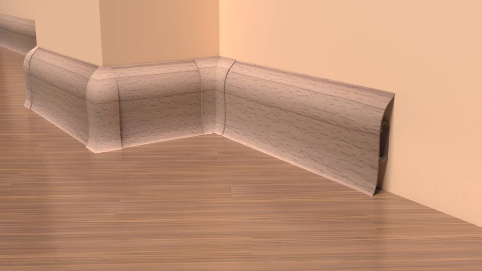 Плинтус Vynaflex Wood Skirting