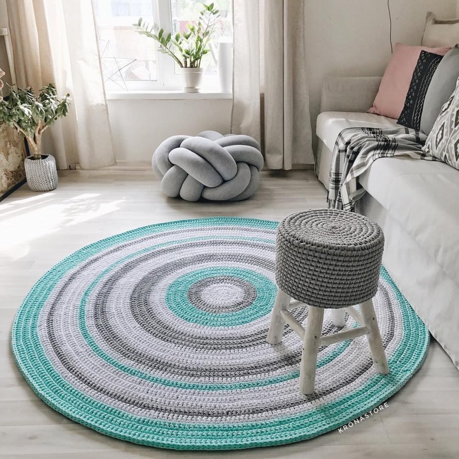 Дизайнерские ковры с кругами