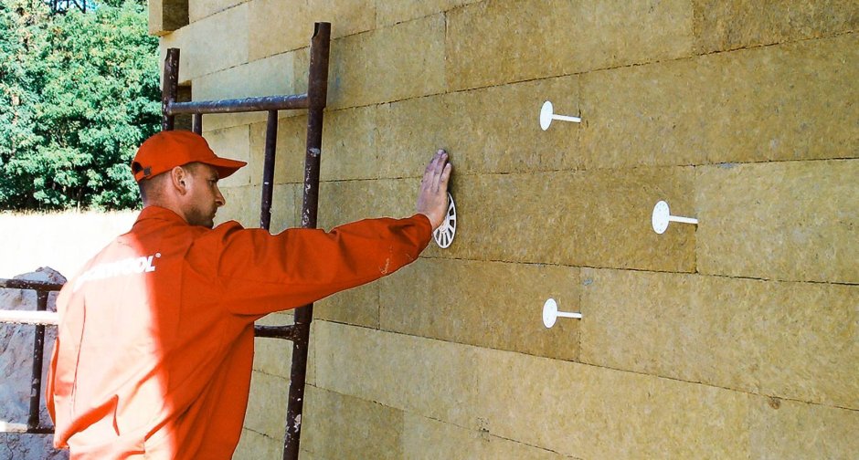 Отделка фасада пенополистиролом