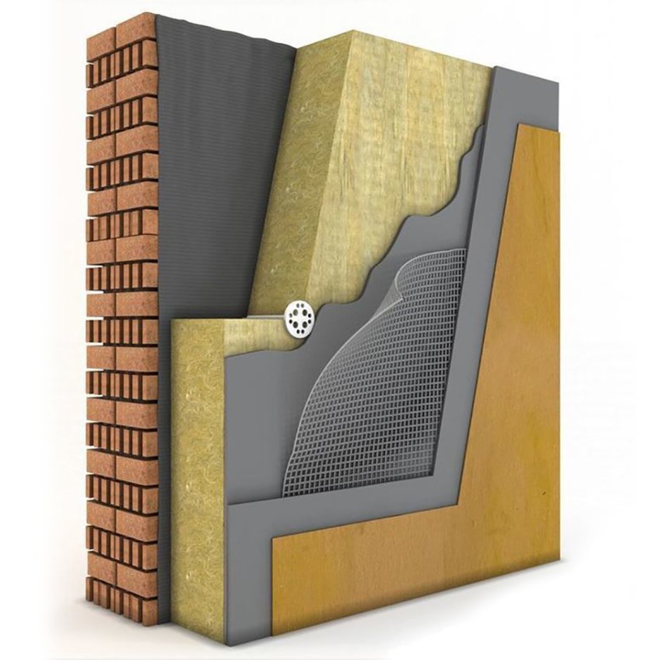 Крепление утеплителя Технофас ТЕХНОНИКОЛЬ