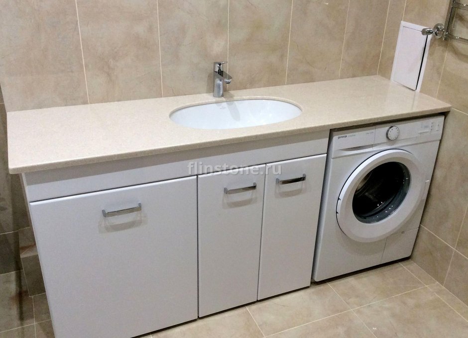 Ванные комнаты со столешницей
