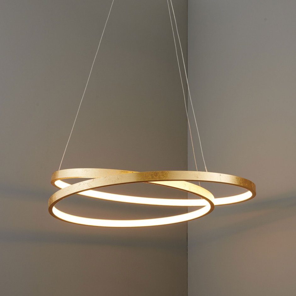 Gold Ring Chandelier светильник