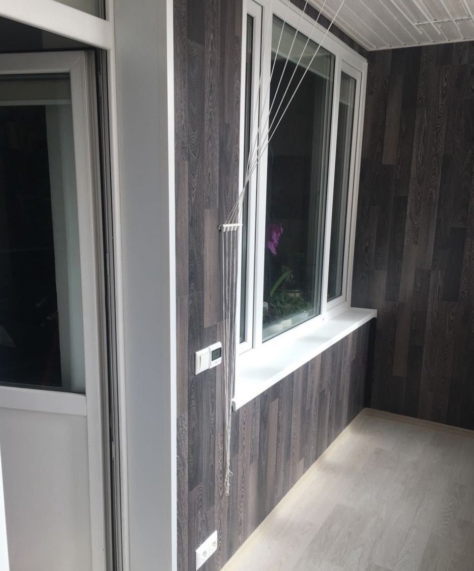 Балкон в стиле Сканди