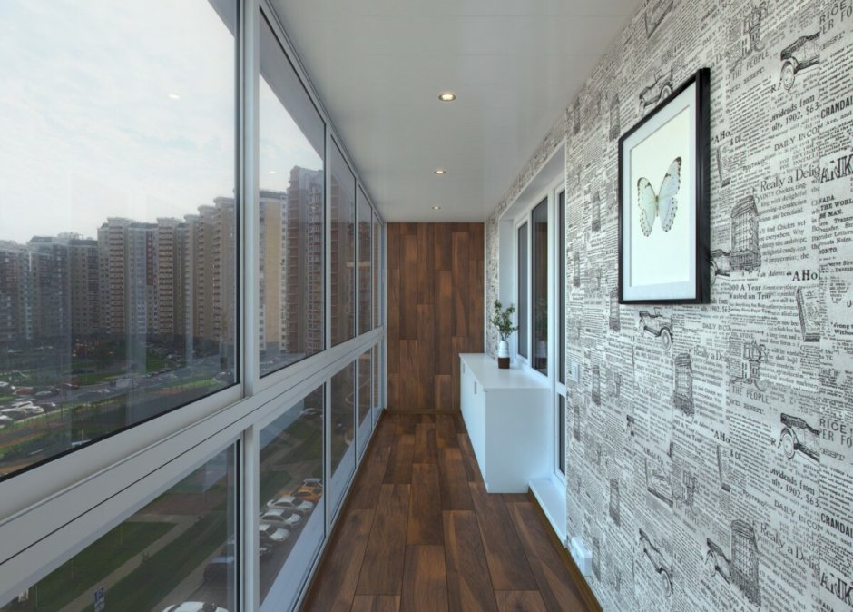 Дизайнерский балкон