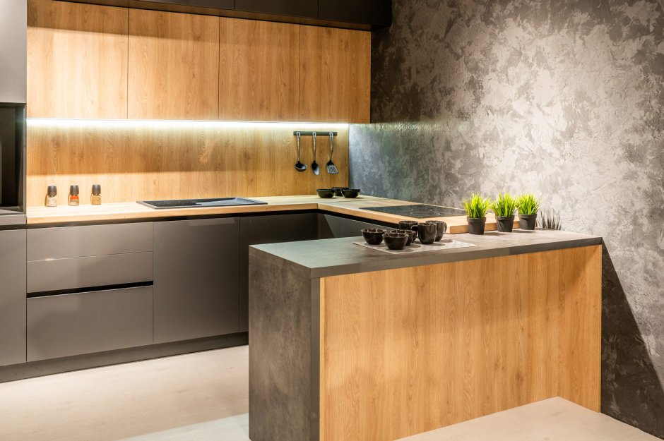 Кухни с фасадами ЭТЕРНО