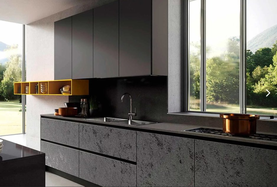 Alvic Osiris Grafito SM кухня