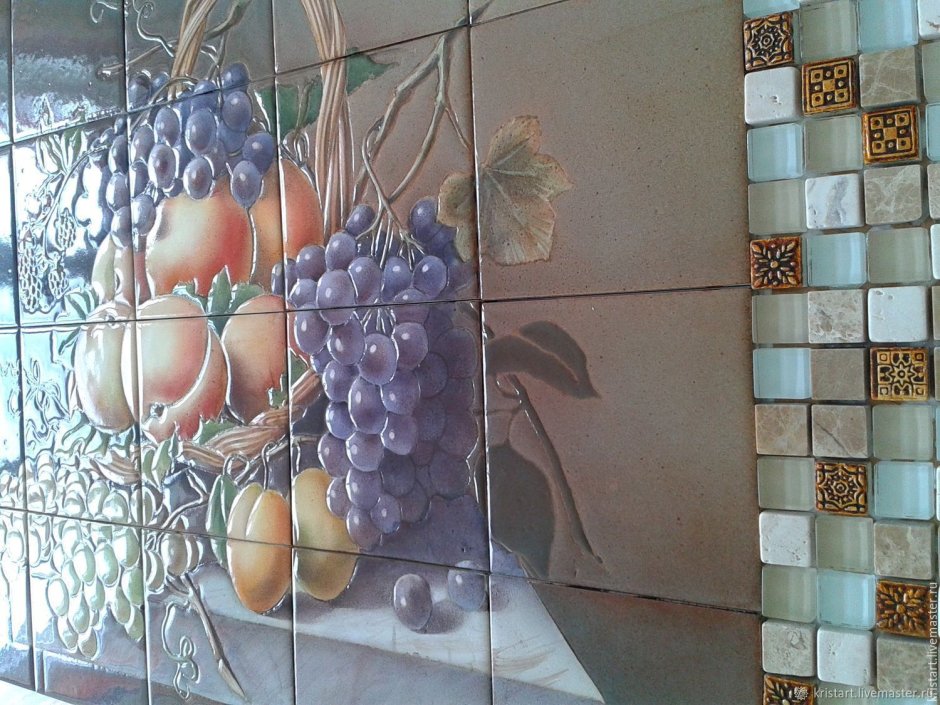 Мозаичное панно в ванную ф