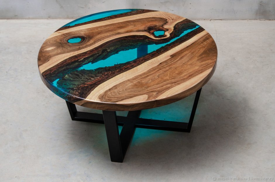 Slab Wood эпоксидная смола