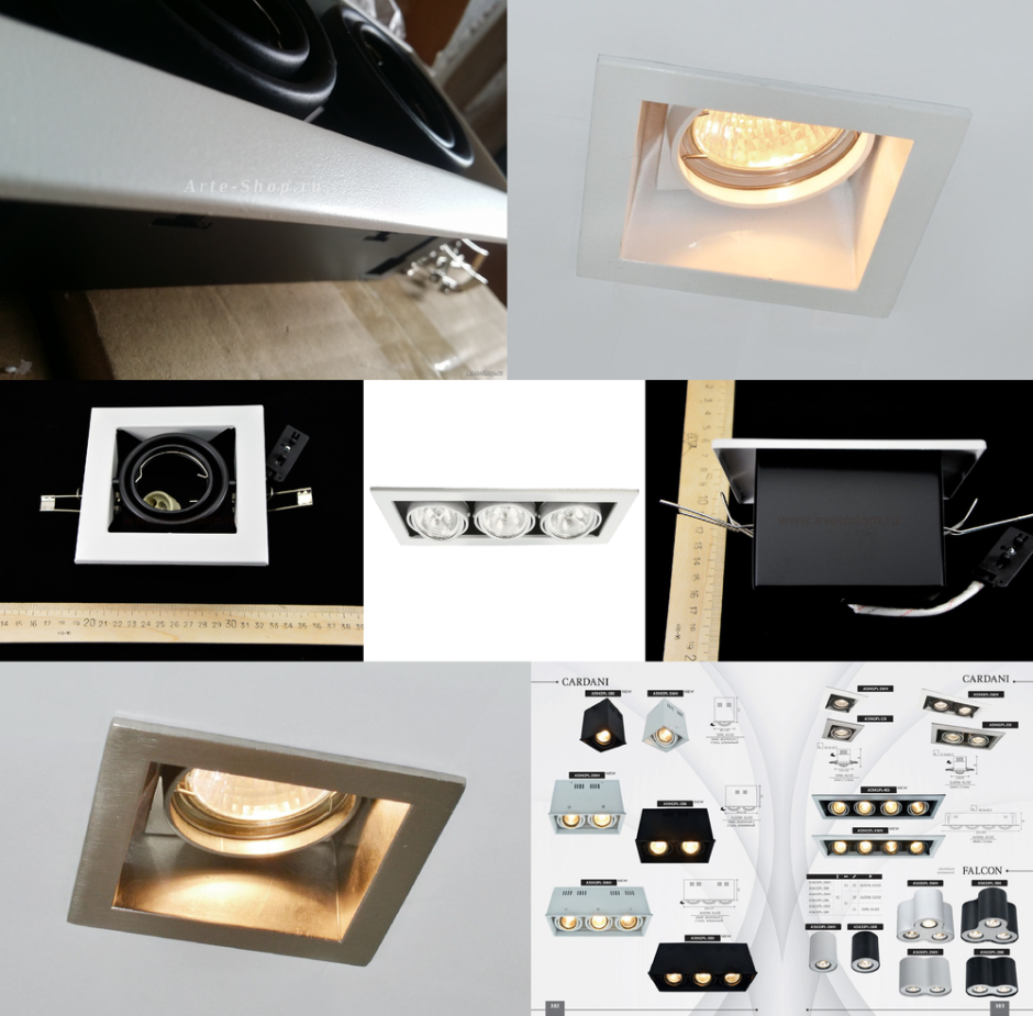 Спот Arte Lamp Cardani a5941pl-4wh