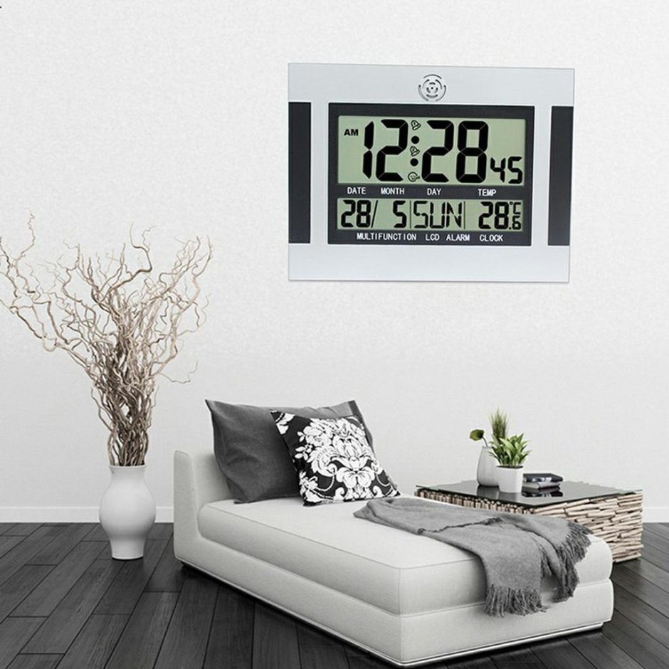 Настенные led часы 3d-jh3103