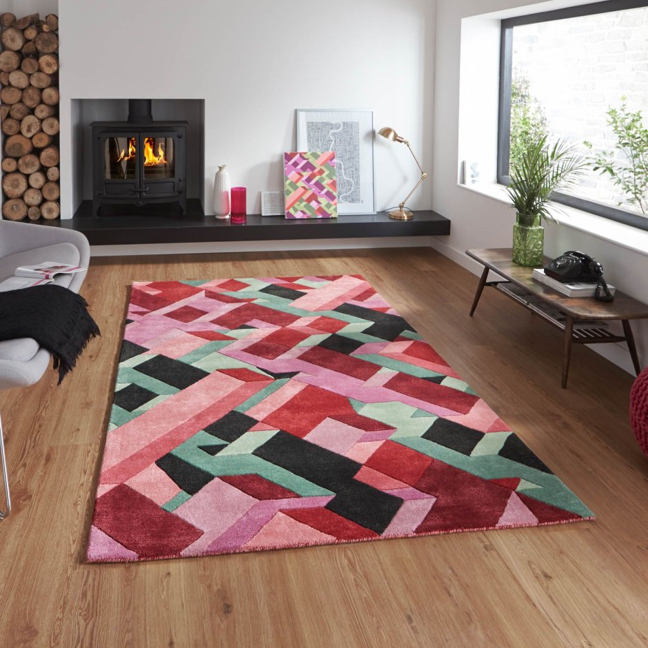 Комната в стиле Multi Modern Rug