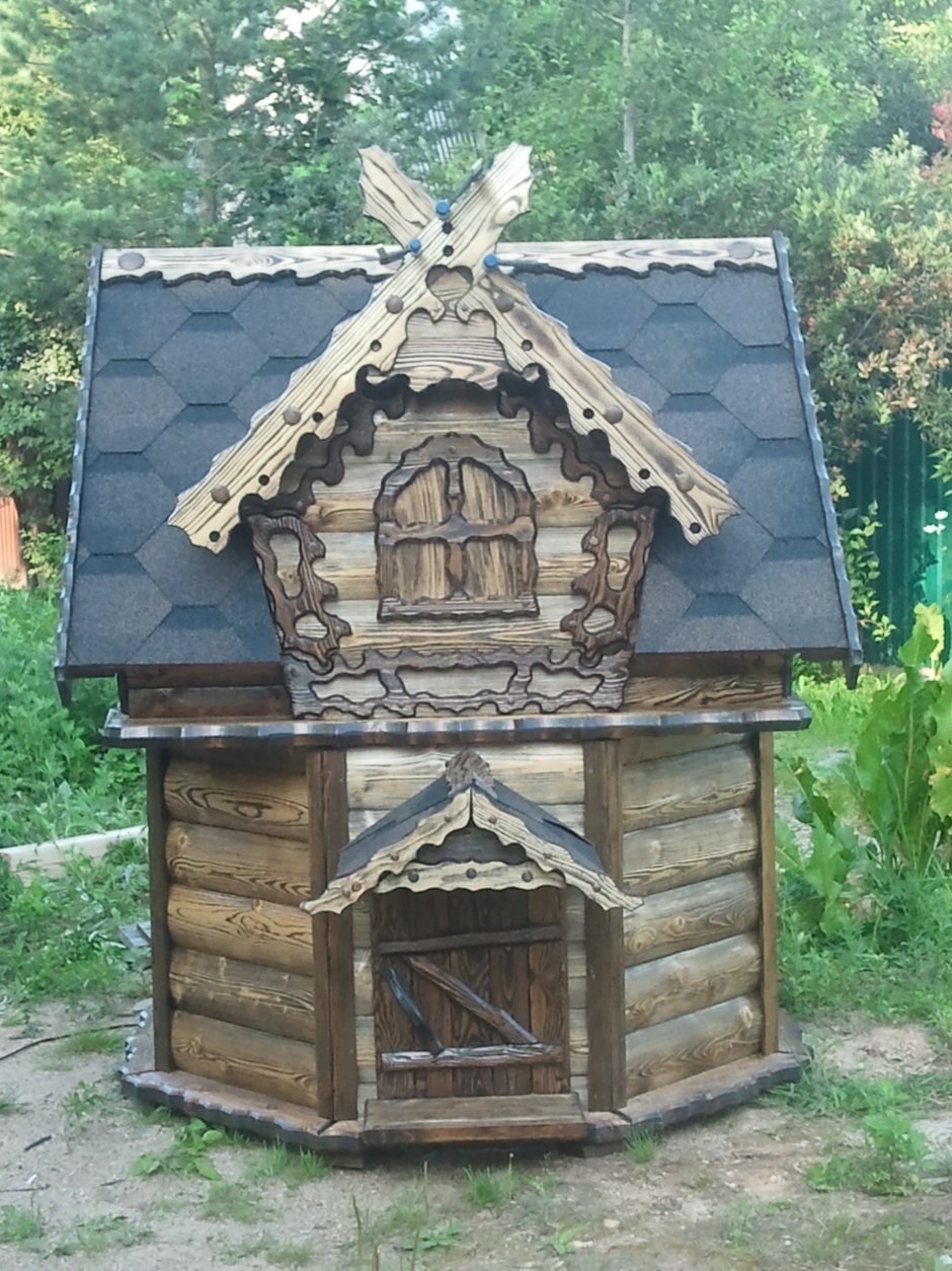 Чертеж декоративного колодца