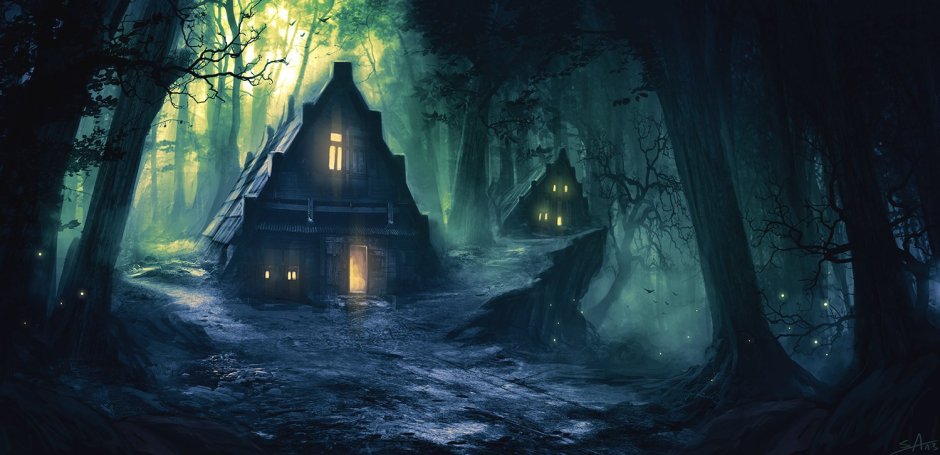 Дом ведьмы леса