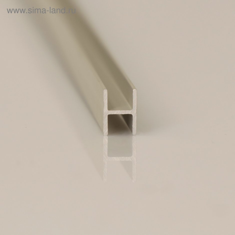 Плинтус потолочный для панелей 8мм 3,0м "идеал ламини", 001 белый