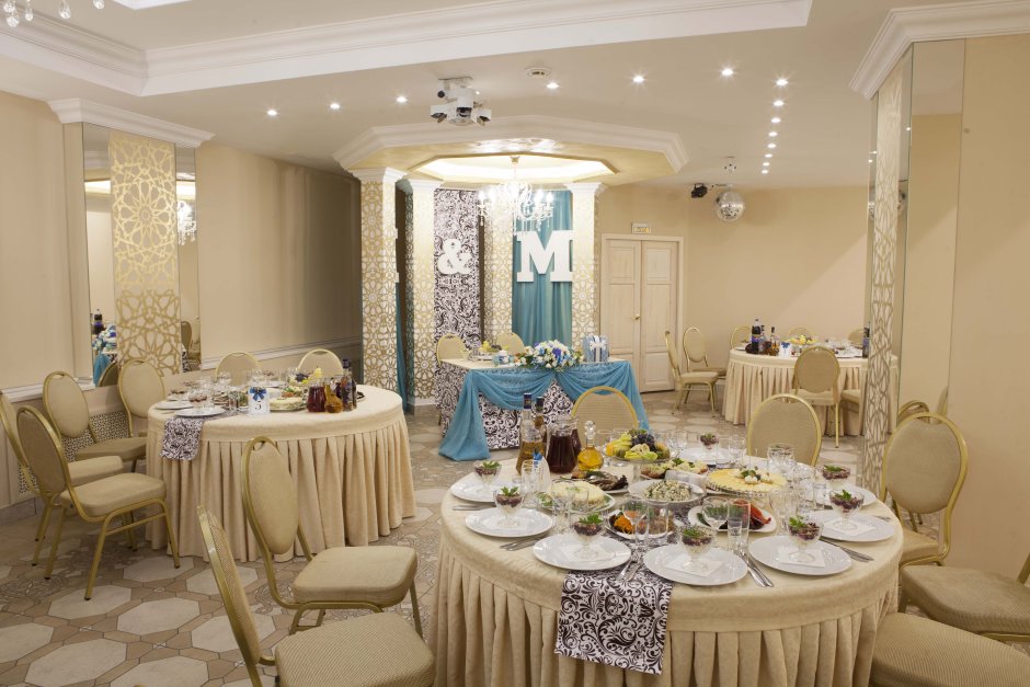 Отделка банкетного зала