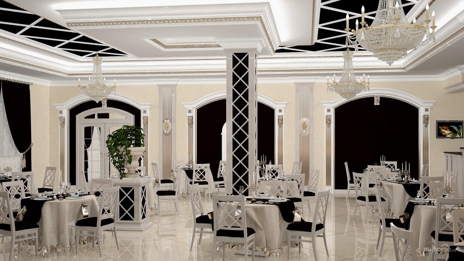 Интерьер банкетного зала