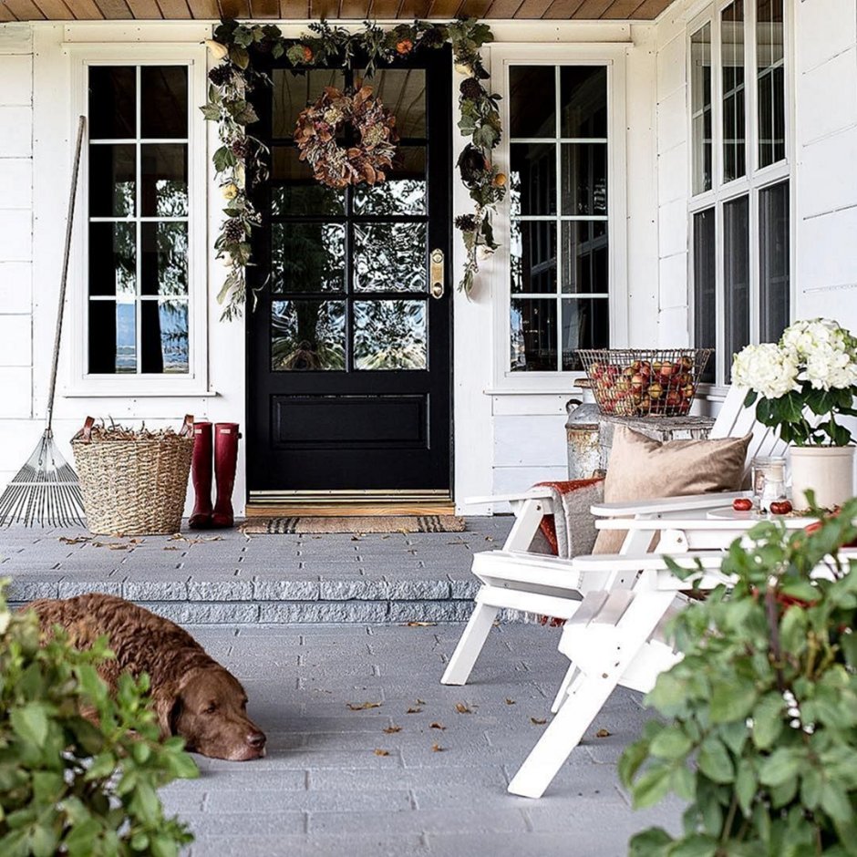 Стильное крыльцо