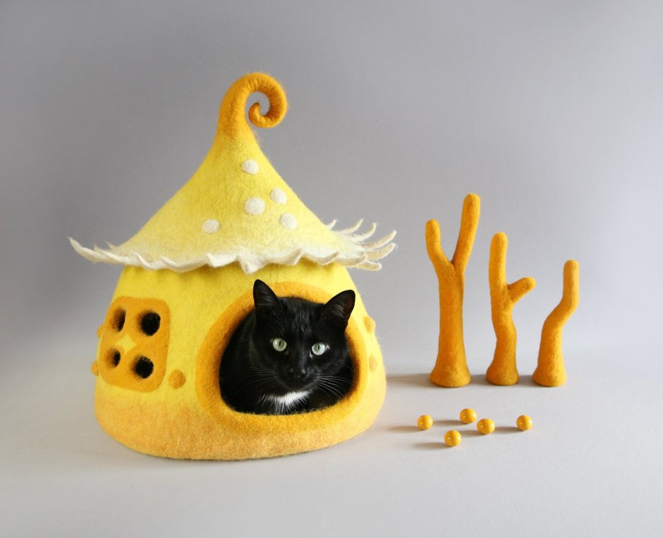 Сказочный домик для кошки