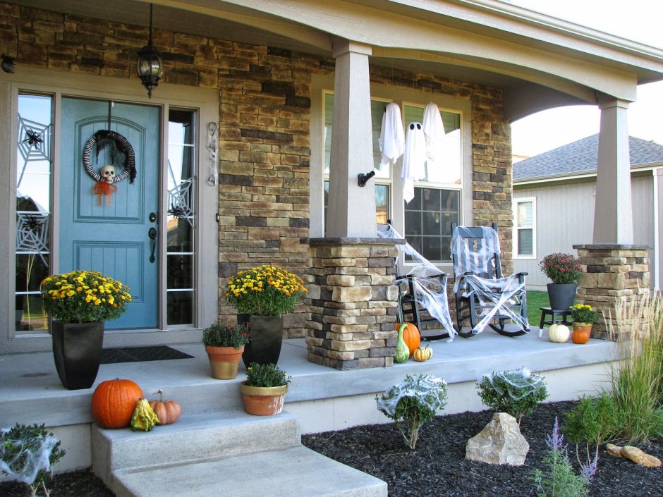 Декор крыльца на свадьбу