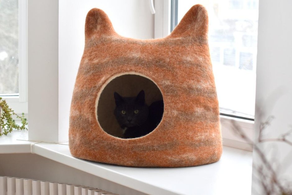 Войлочные домики для кошек