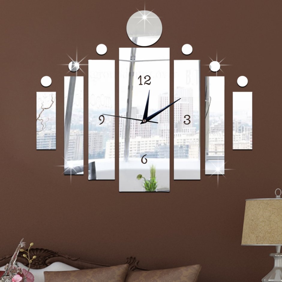 Часы 3d-Decor / Ice Mirror