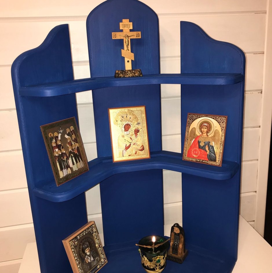 Полка для икон дип 500х330с