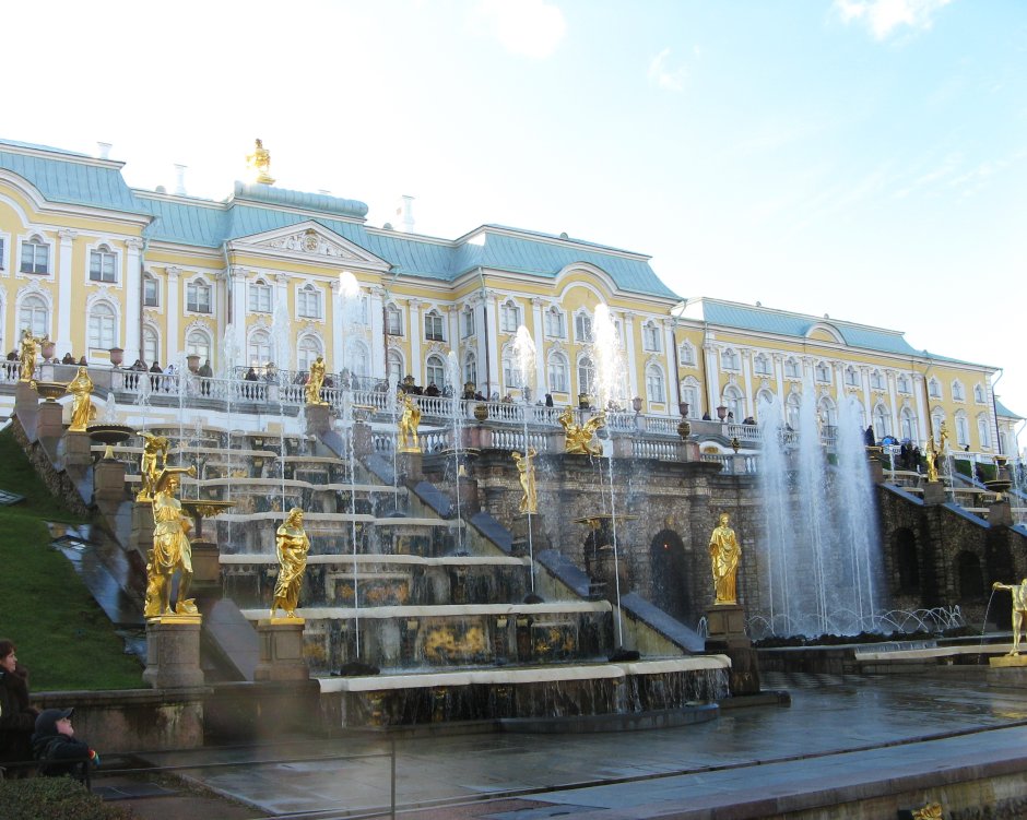 Петергофский фонтан семь чудес России