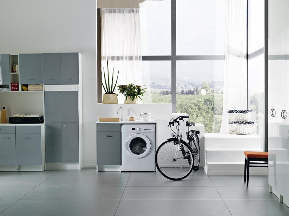 Мебель для встраивания стиральной и сушильной машины