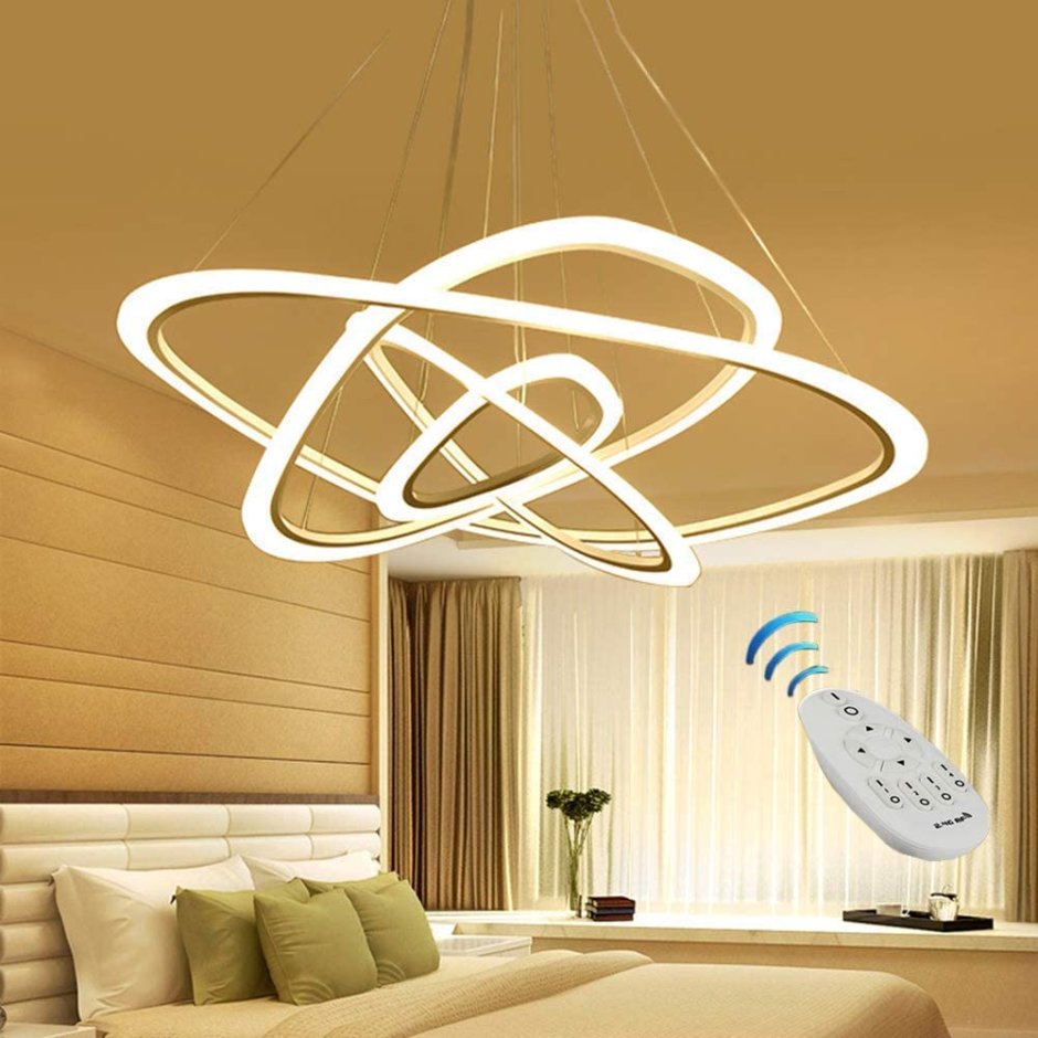 Люстра led Ceiling Lamp 6 кольца