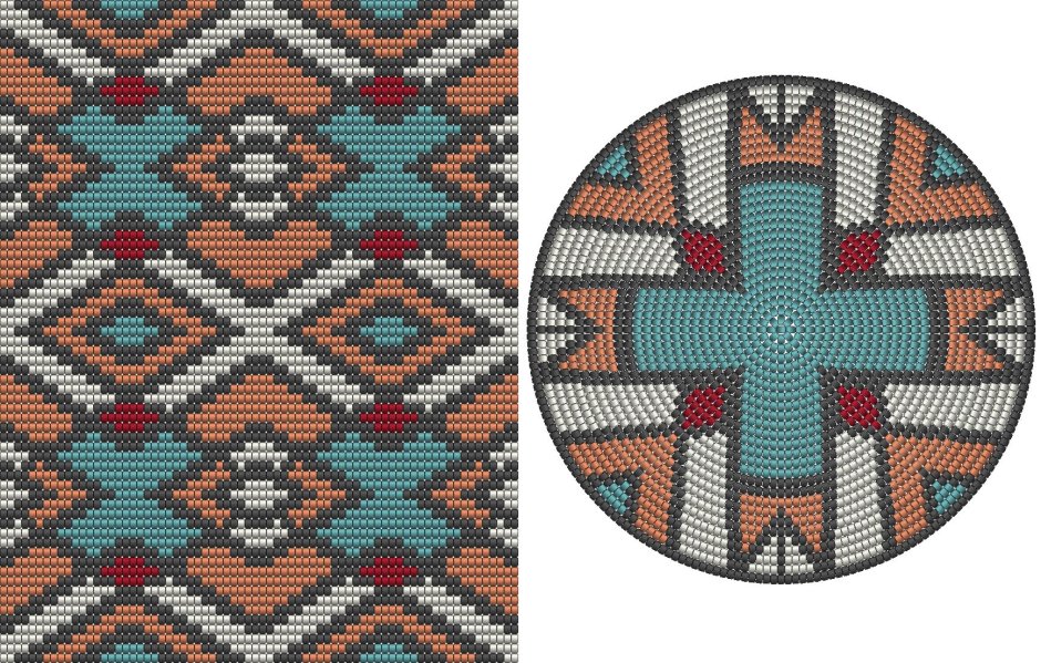 Mochila Wayuu pattern узоры
