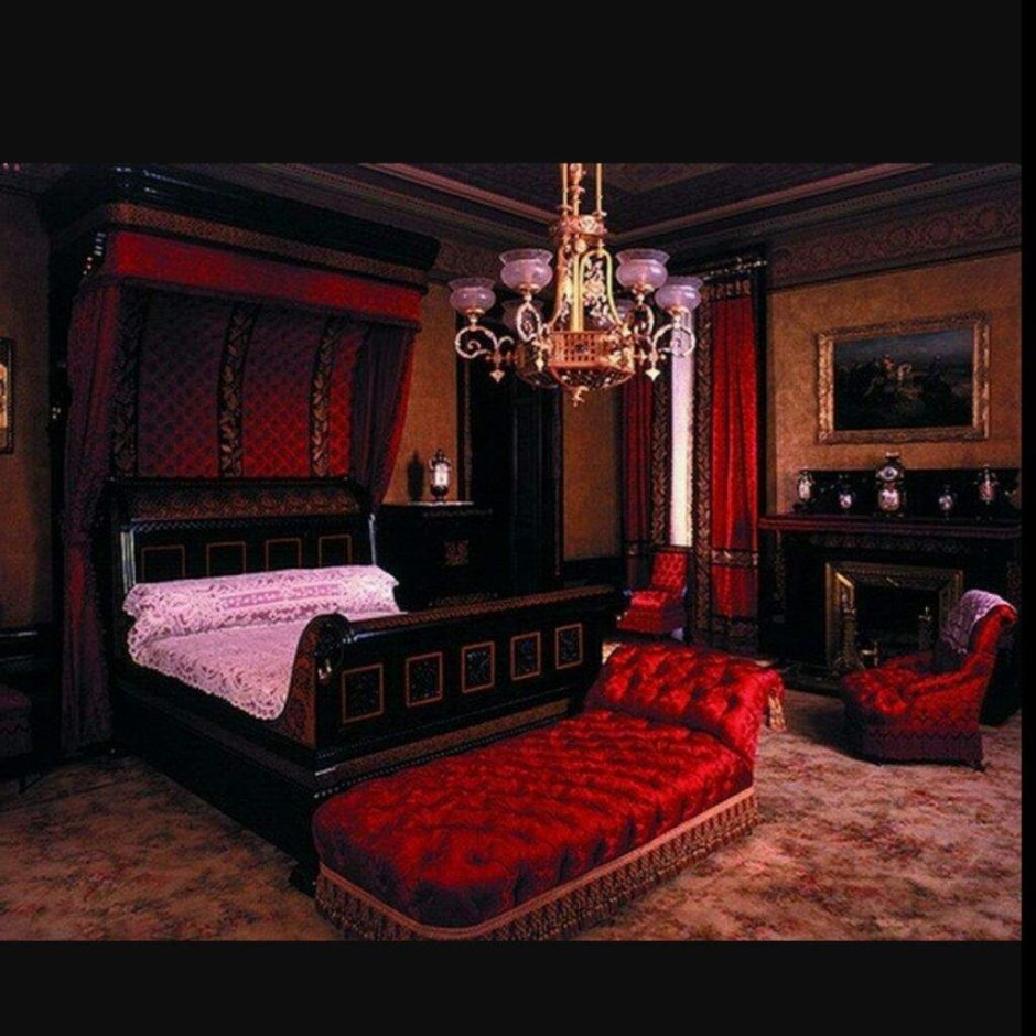 Комната в стиле вампира