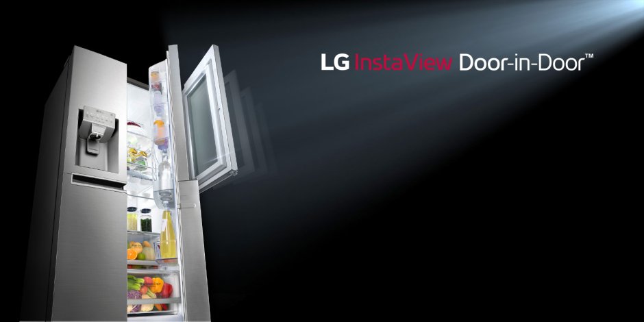 Холодильник LG баннер