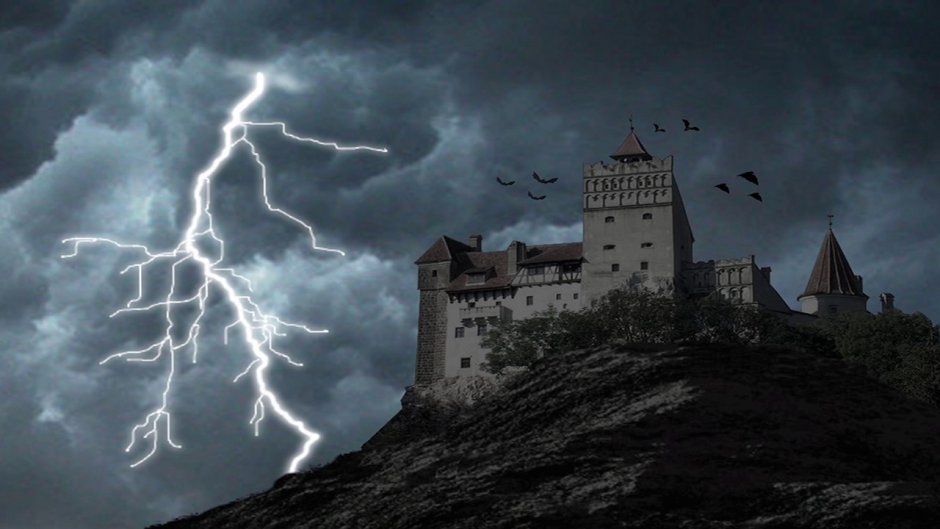 Замок Дракулы картина