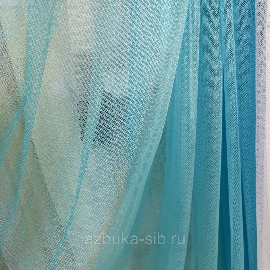 Градиентные бежевые шторы