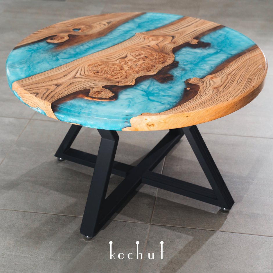 Стол журнальный Slab Wood