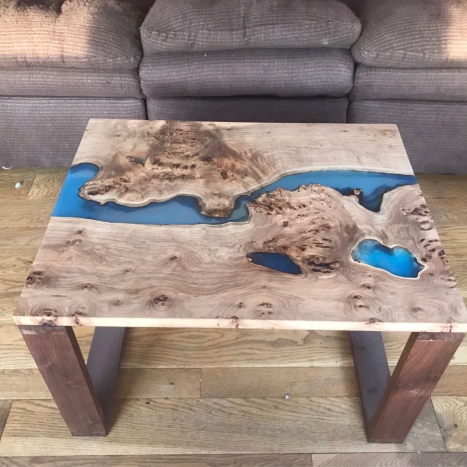 Стол журнальный Slab Wood