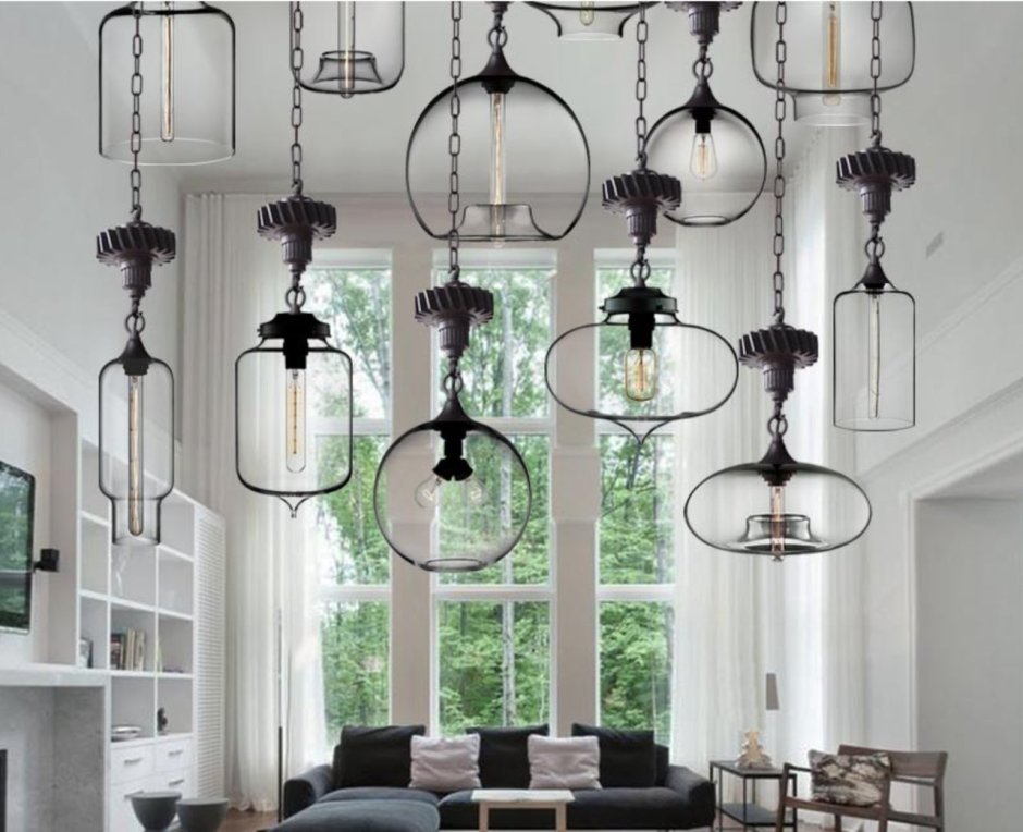 Светильник подвесной люстра Loft Design 8724 model