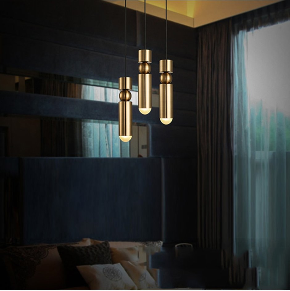 Подвесной светильник Fulcrum by Lee Broom Brass