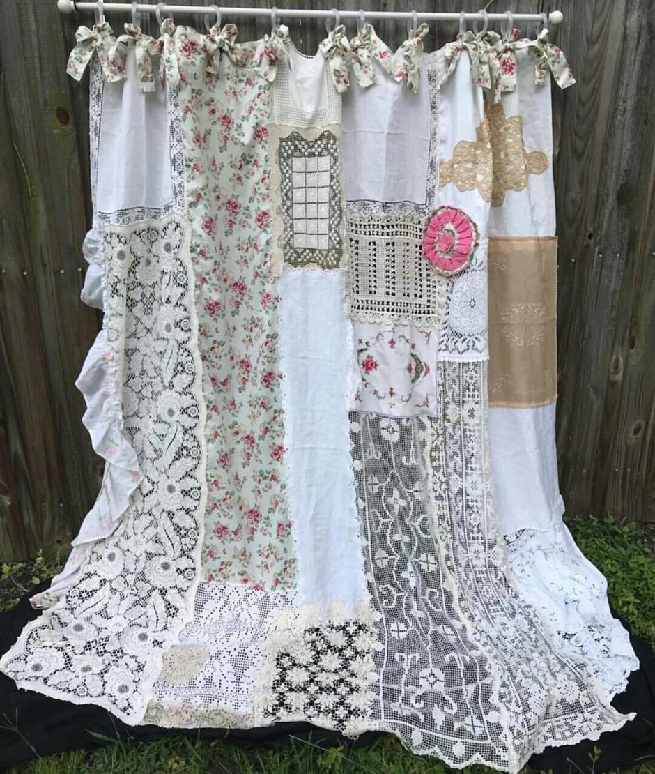 Коврик из кусочков