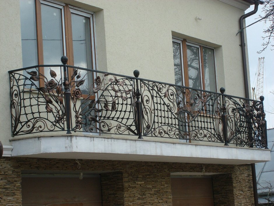 Художественная ковка балкон